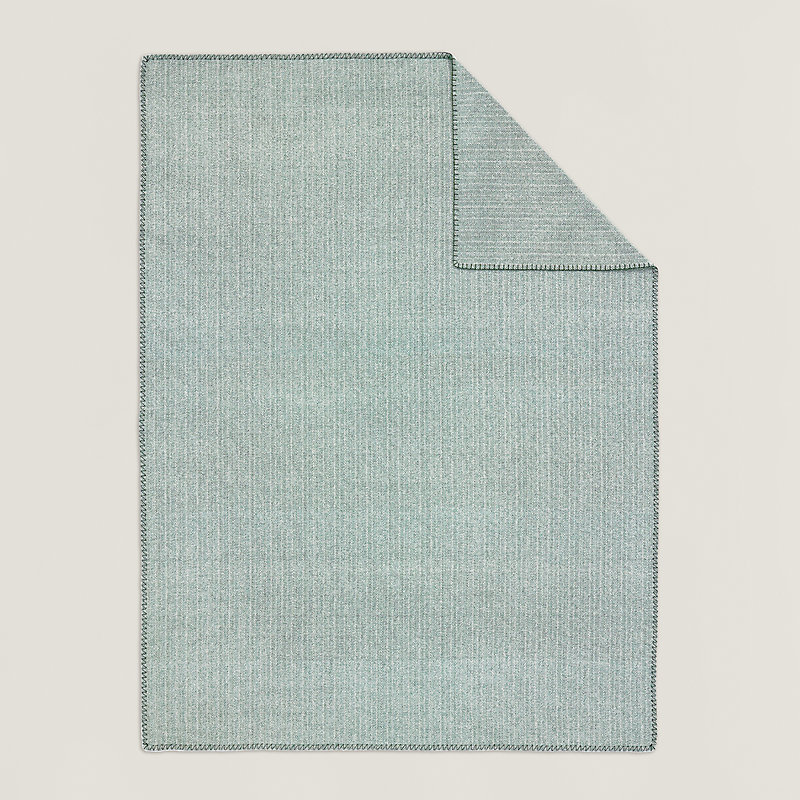 Swing blanket - Blue | Hermès USA